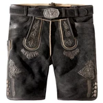 Stockerpoint Trachtenlederhose Bertl Herren Schwarz/Braun