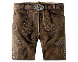 Stockerpoint Trachtenlederhose Bertl Herren Braun/Khaki/Dunkelbraun