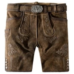 Stockerpoint Trachtenlederhose Bertl Herren Braun/Khaki/Dunkelbraun