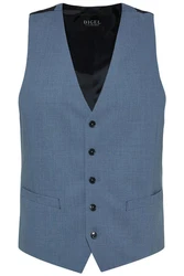 Digel Anzugweste Dan Grau/Blau/Hellblau