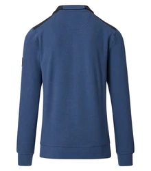 CASAMODA Sweatshirt Troyer 444303400 aqua bis petrol (175)