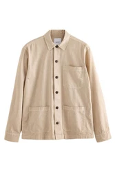 Next Hemdjacke Chore Hemdjacke Beige/Khaki/Braun