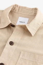 Next Hemdjacke Chore Hemdjacke Beige/Khaki/Braun
