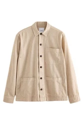 Next Hemdjacke Chore Hemdjacke Beige/Khaki/Braun