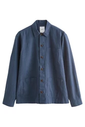 Next Hemdjacke Chore Hemdjacke Hellblau/Blau/Dunkelblau