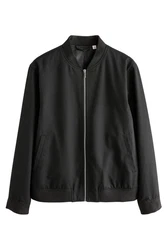 Next Bomberjacke (1-St) Schwarz/Dunkelgrau