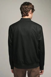 Next Bomberjacke (1-St) Schwarz/Dunkelgrau
