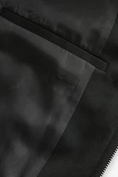 Next Bomberjacke (1-St) Schwarz/Dunkelgrau