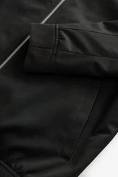 Next Bomberjacke (1-St) Schwarz/Dunkelgrau