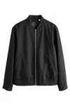 Next Bomberjacke (1-St) Schwarz/Dunkelgrau