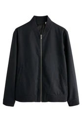 Next Bomberjacke (1-St) Dunkelblau/Schwarz