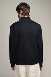 Next Bomberjacke (1-St) Dunkelblau/Schwarz