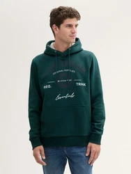TOM TAILOR Sweatshirt Dunkelgrün