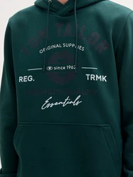 TOM TAILOR Sweatshirt Dunkelgrün