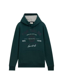TOM TAILOR Sweatshirt Dunkelgrün