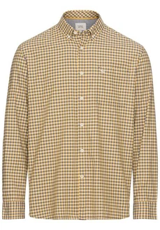 camel active Langarmhemd Beige/Gelb/Braun/Khaki