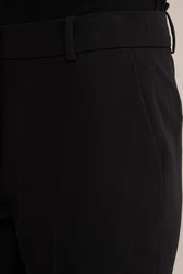 WE Fashion Anzughose Schwarz/Braun