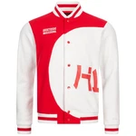 Hidetoshi Wakashima Collegejacke Asakusa Weiß/Rot/Dunkelrot