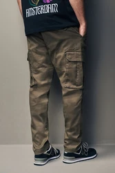 Next Cargo-Hose Khaki/Dunkelgrün