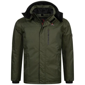 Höhenhorn Herren Winter Jacke Starsgard Dunkelgrün/Grün
