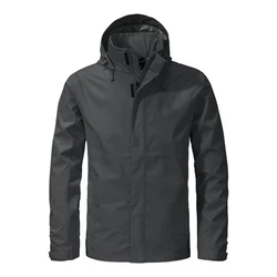 Schöffel Funktionsjacke Gmund M RAIN JKT CS Dunkelgrau/Grau
