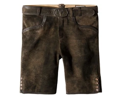 Stockerpoint Trachtenlederhose Fred Herren Khaki/Dunkelgrün/Braun/Dunkelbraun
