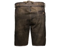 Stockerpoint Trachtenlederhose Fred Herren Khaki/Dunkelgrün/Braun/Dunkelbraun
