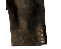 Stockerpoint Trachtenlederhose Fred Herren Khaki/Dunkelgrün/Braun/Dunkelbraun