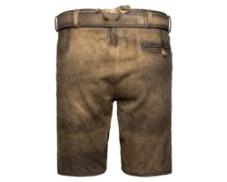 Stockerpoint Trachtenlederhose Fred Herren Khaki/Braun/Dunkelbraun
