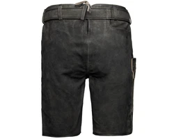 Stockerpoint Trachtenlederhose Corbi4 Schwarz/Khaki/Dunkelgrau/Braun