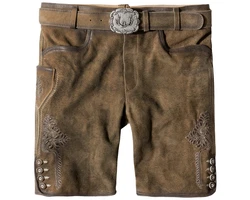 Stockerpoint Trachtenlederhose Corbi4 Braun/Khaki
