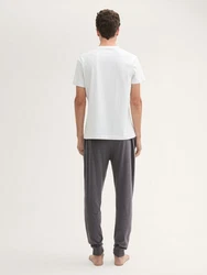 TOM TAILOR Pyjamahose Melange