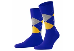 Burlington Socken King Blau/Dunkelblau