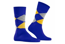 Burlington Socken King Blau/Dunkelblau