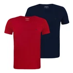 Emporio Armani Unterziehshirt Endurance Crew Neck T-Shirt Dunkelblau/Rot