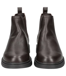 Geox Stiefelette Dunkelbraun/Braun/Dunkelrot