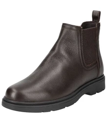 Geox Stiefelette Dunkelbraun/Braun/Dunkelrot