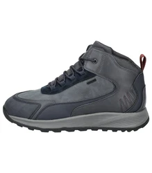 Geox Stiefelette Schnürstiefelette Dunkelblau/Blau/Grau/Hellgrau/Dunkelgrau