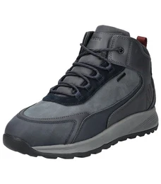 Stiefelette Lederimitat/Textil Schnrstiefelette