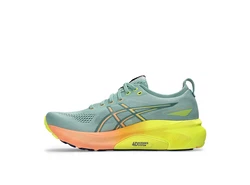 Asics Gel-Kayano PARIS Herren Laufschuh Stabilität (31) Helltausendblättriges/Sicherheitsgelb