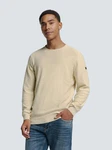 NO EXCESS Rundhalspullover Crewneck Garment Dyed (1-tlg) 