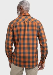 Schöffel Hemd Sobra Orange/Braun