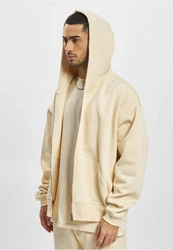 DEF Hoodie Zip Hoody Beige/Khaki