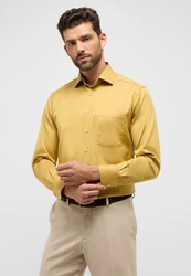 Eterna Langarmhemd MODERN FIT NON IRON Gelb