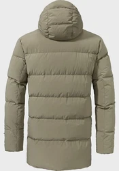 Schöffel Langjacke Urban Down Coat Style Cers MNS Khaki/Dunkelgrün/Beige/Braun