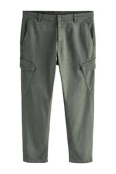 Next Cargohose Dunkelgrün/Khaki/Grün