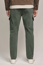 Next Cargohose Dunkelgrün/Khaki/Grün