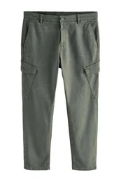 Cargohose Strukturierte Cargohose mit weichem Griff (1-tlg)