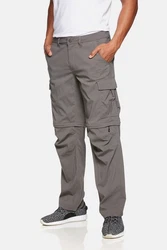 Jeff Green Zip-off Hose Phill Hellgrau/Dunkelgrau/Grau/Khaki