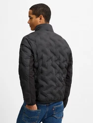 TOM TAILOR Outdoorjacke Steppjacke Schwarz/Dunkelgrau